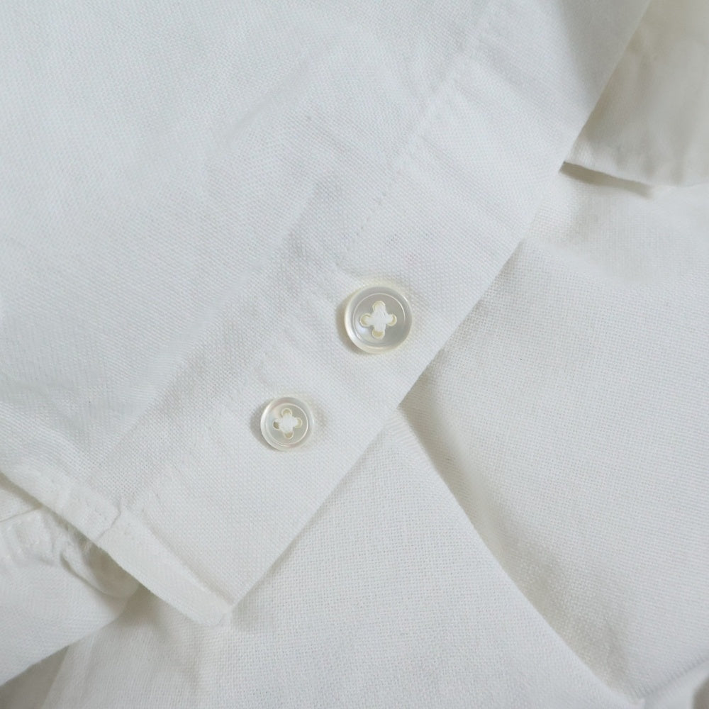 RALPH LAUREN(ラルフローレン) 胸刺繍ロゴ クラシックフィット 長袖シャツ ホワイト