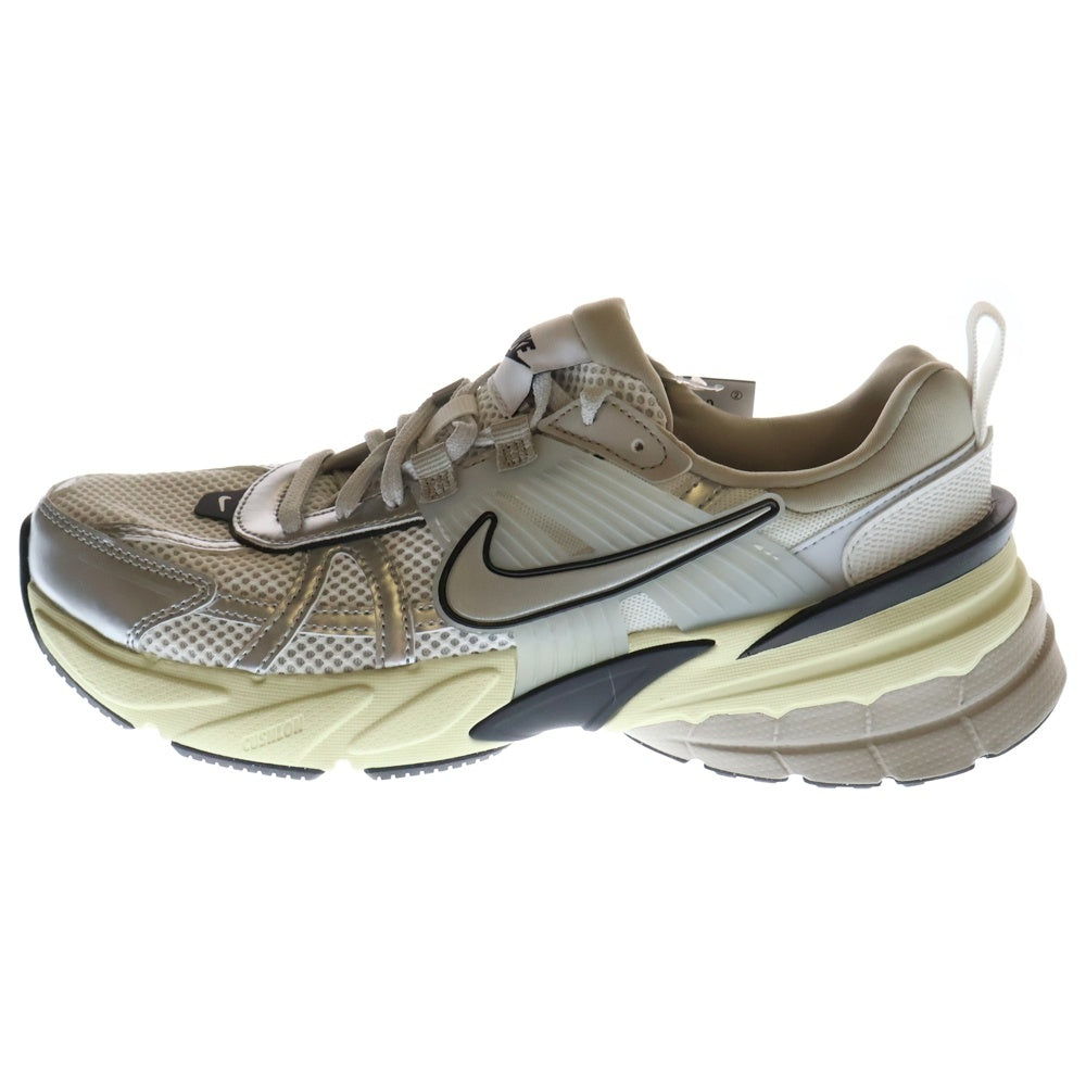 NIKE(ナイキ) W V2K RUN SUMMIT ウィメンズ ランサミット ローカットスニーカー ホワイト/シルバー US8.5/25.5cm FD0736-100