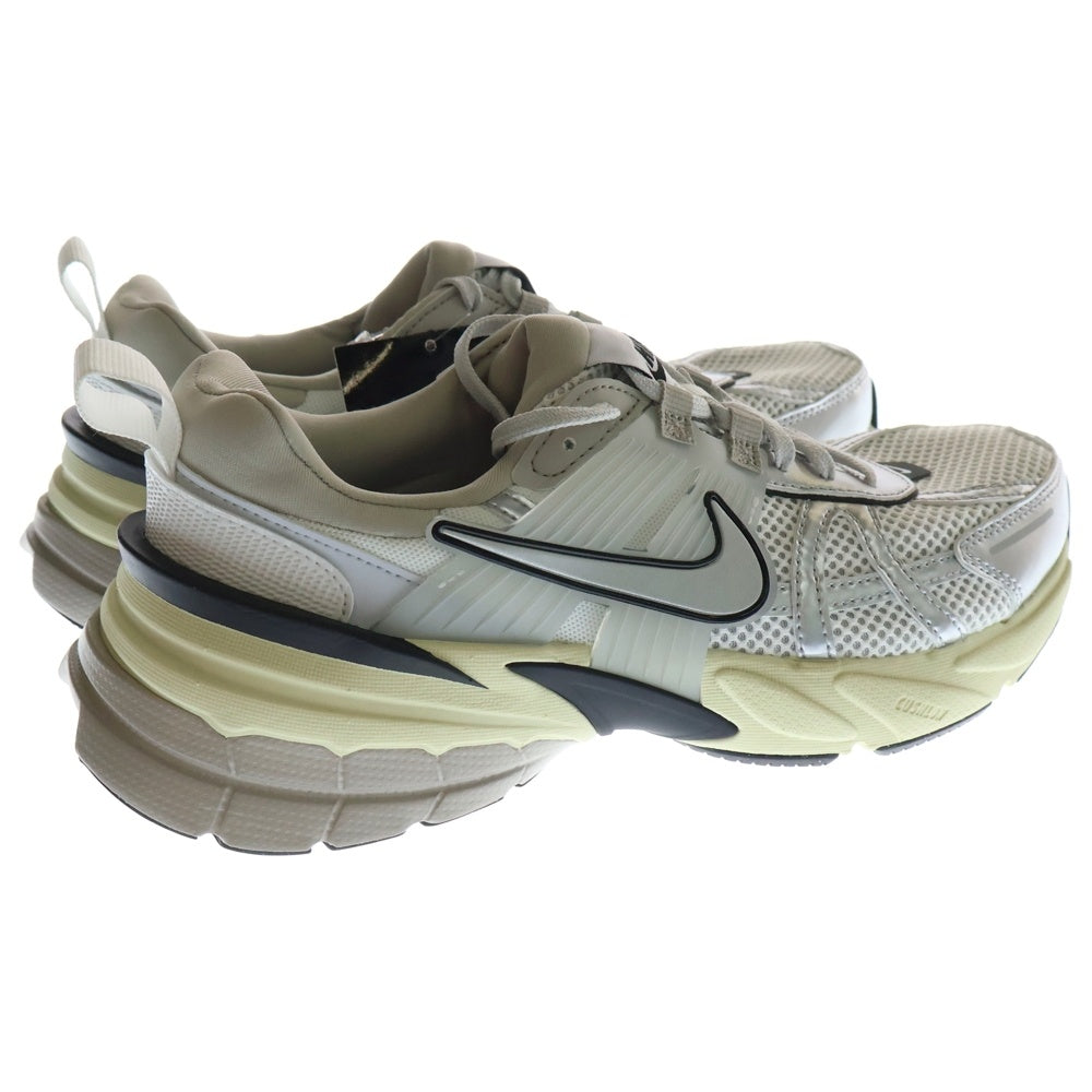 NIKE(ナイキ) W V2K RUN SUMMIT ウィメンズ ランサミット ローカットスニーカー ホワイト/シルバー US8.5/25.5cm FD0736-100