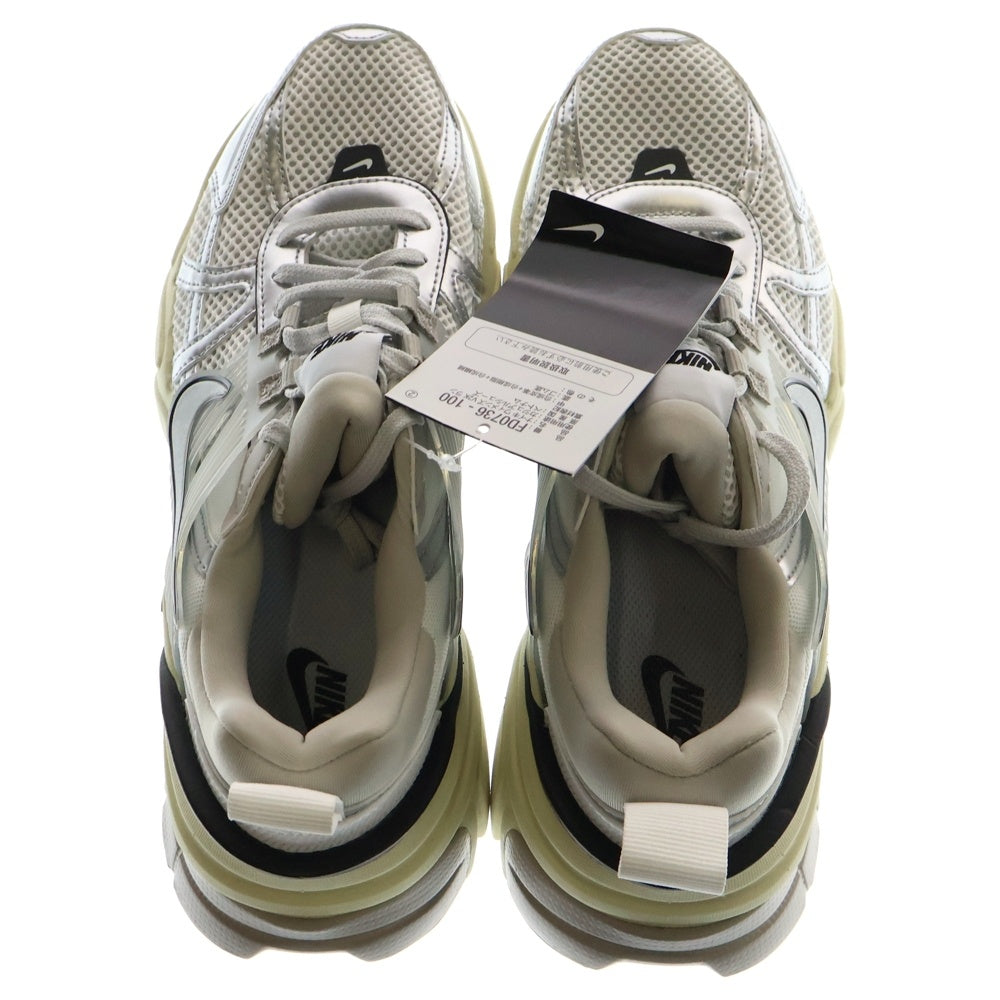 NIKE(ナイキ) W V2K RUN SUMMIT ウィメンズ ランサミット ローカットスニーカー ホワイト/シルバー US8.5/25.5cm FD0736-100