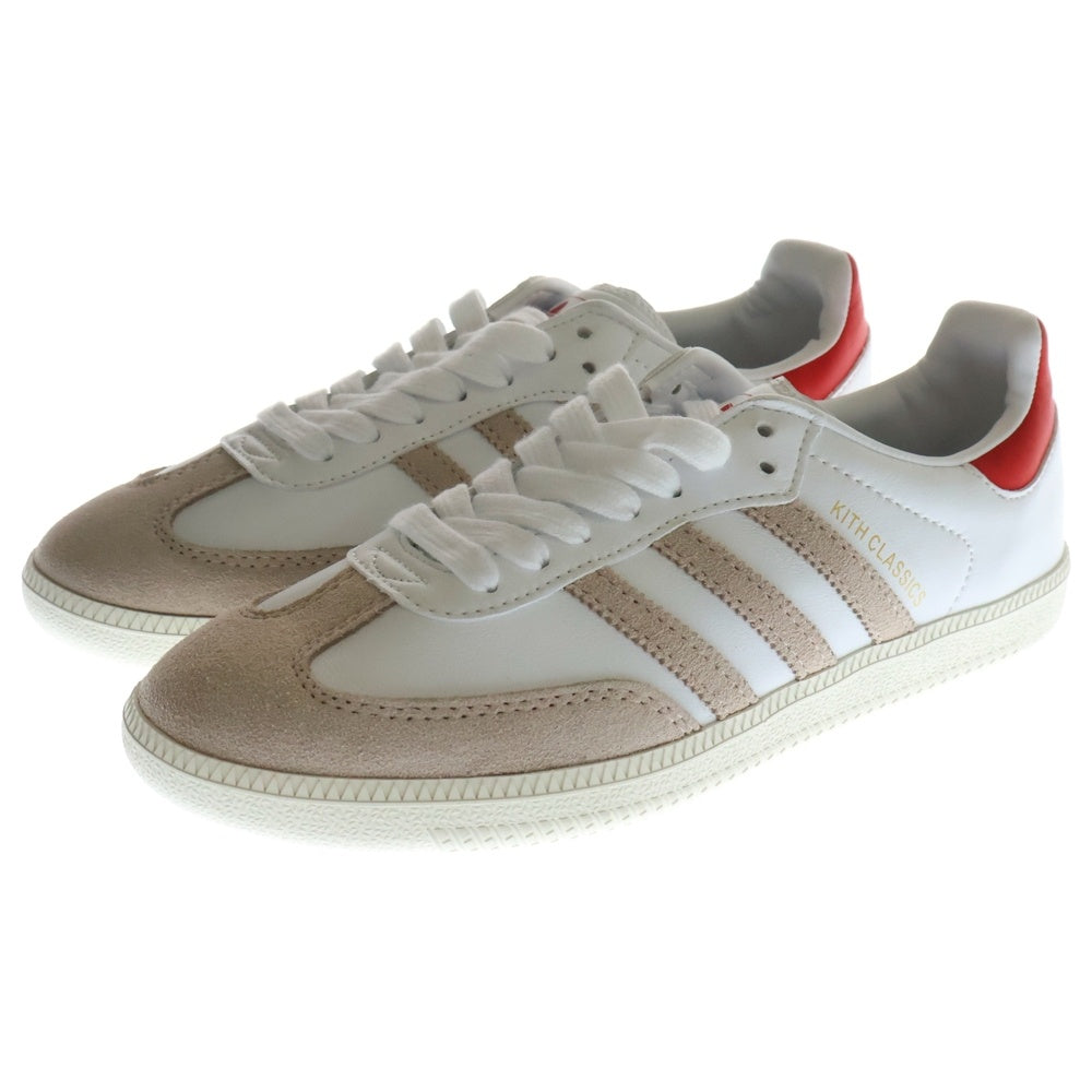 adidas(アディダス) ×KITH Samba OG Classics Program キス サンバ クラシックプログラム ローカットスニーカー ホワイト US8/26cm GY2544