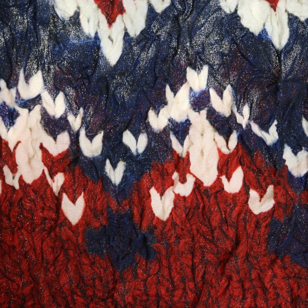 MASU(エムエーエスユー) 22AW POPCORN NORDIC SWEATER ポップコーン モーディック スウェット トップス マルチ MVFW-CS0122