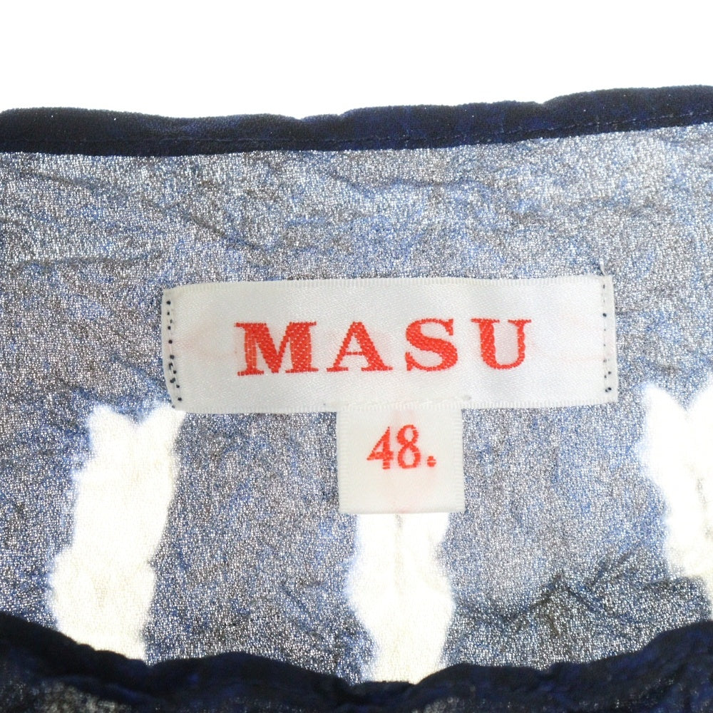 MASU(エムエーエスユー) 22AW POPCORN NORDIC SWEATER ポップコーン モーディック スウェット トップス マルチ MVFW-CS0122