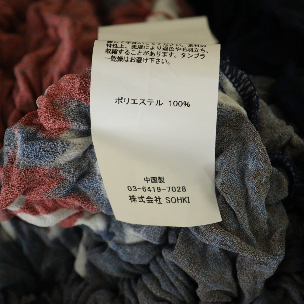 MASU(エムエーエスユー) 22AW POPCORN NORDIC SWEATER ポップコーン モーディック スウェット トップス マルチ MVFW-CS0122