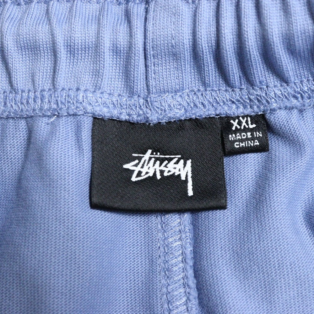 STUSSY(ステューシー) 25ss JERSEY SHORT フロント ジャージー スウェット ショーツ ハーフパンツ ブルー 112334