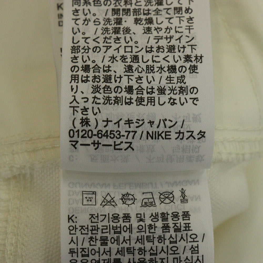 NIKE(ナイキ) NIKE LIFE BIG CANVAS SHORTS ナイキライフ ビッグ キャンバス デニム ショーツ ハーフパンツ ホワイト HQ0196-901