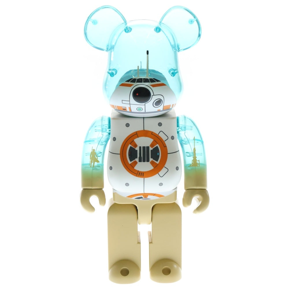 MEDICOM TOY(メディコムトイ) × STAR WARS BE@RBRICK BB-8 スターウォーズ Happyくじ限定 ベアブリック 400% フィギュア ブルー/ベージュ