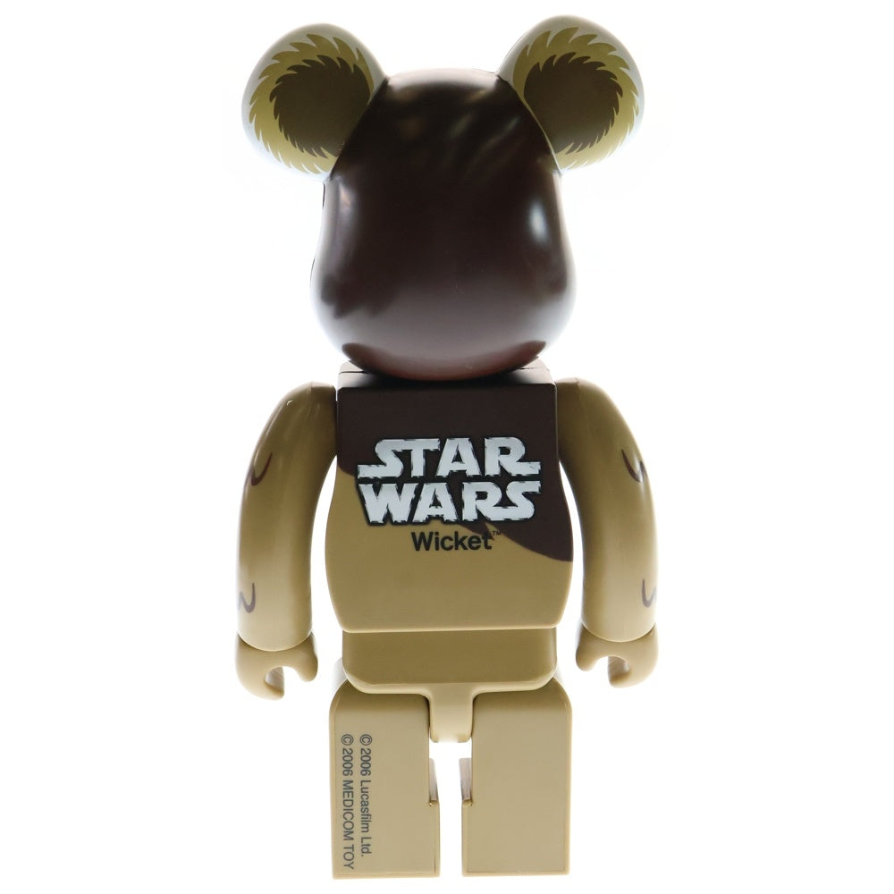 MEDICOM TOY(メディコムトイ) ×STAR WARS BE@RBRICK Wicket 400% スターウォーズ ベアブリック ウィケット 500体限定 人形 ブラウン/ベージュ