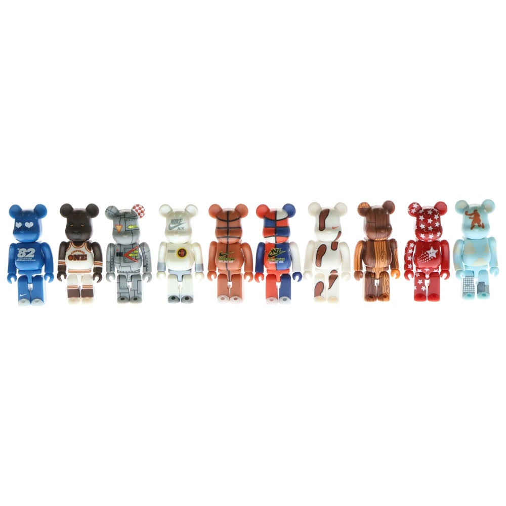 MEDICOM TOY(メディコムトイ) 2003 × NIKE BE@RBRICK AIR FORCE1 SERIESE2 ナイキ ベアブリック エアフォース1 シリーズ2 10体セット フィギュア 100% マルチ
