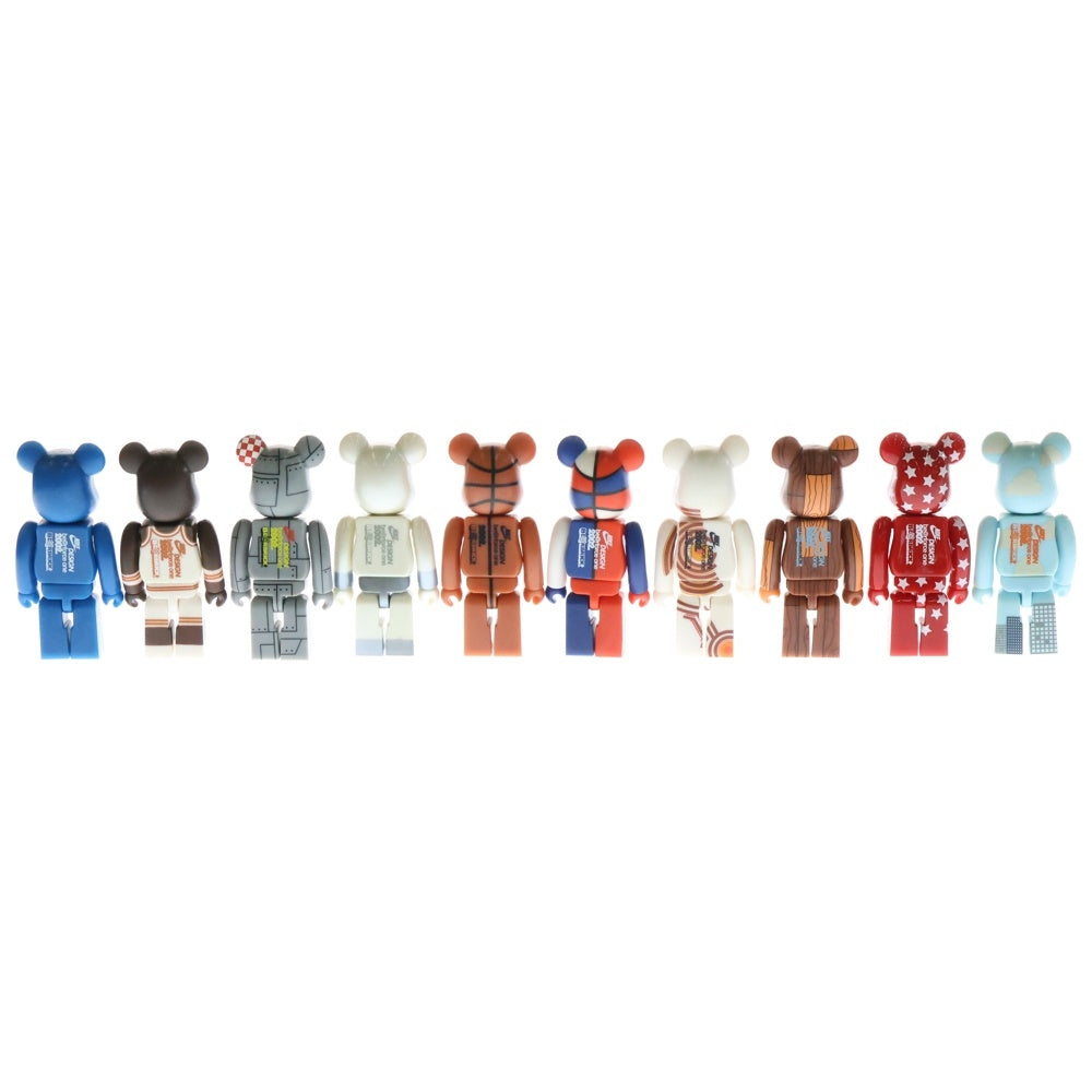 MEDICOM TOY(メディコムトイ) 2003 × NIKE BE@RBRICK AIR FORCE1 SERIESE2 ナイキ ベアブリック エアフォース1 シリーズ2 10体セット フィギュア 100% マルチ