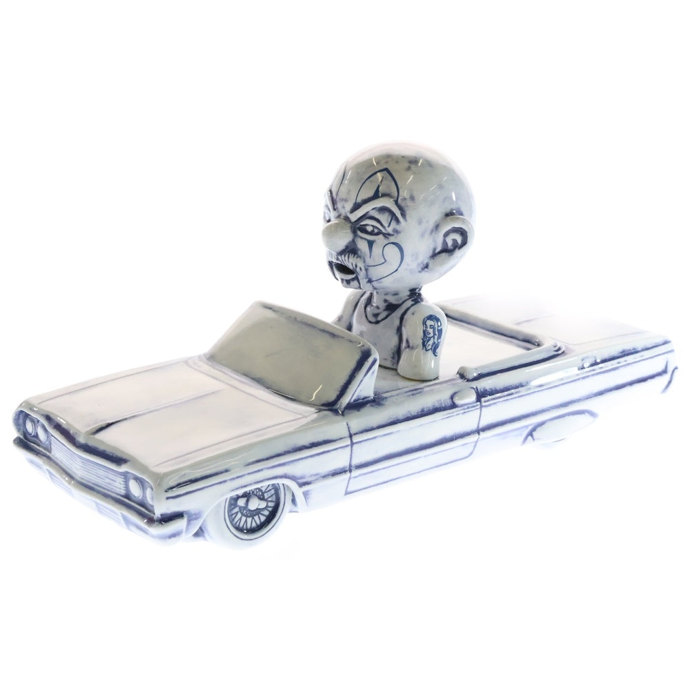 NEIGHBORHOOD(ネイバーフッド) 20SS × Mr.Cartoon CE-INCENSE CHAMBER ミスター・カートゥーン インセンス チャンバー お香立て 陶器 ホワイト/ブルー 201AIMCN-AC01S ■
