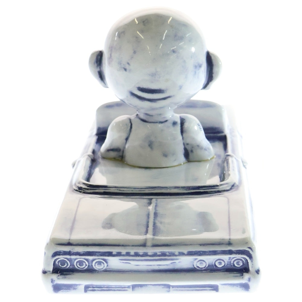 NEIGHBORHOOD(ネイバーフッド) 20SS × Mr.Cartoon CE-INCENSE CHAMBER ミスター・カートゥーン インセンス チャンバー お香立て 陶器 ホワイト/ブルー 201AIMCN-AC01S ■