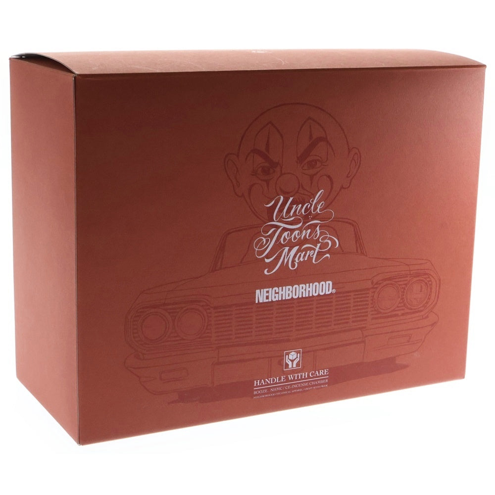 NEIGHBORHOOD(ネイバーフッド) 20SS × Mr.Cartoon CE-INCENSE CHAMBER ミスター・カートゥーン インセンス チャンバー お香立て 陶器 ホワイト/ブルー 201AIMCN-AC01S ■
