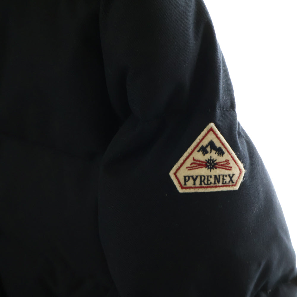PYRENEX(ピレネックス) GRENOBLE グレノーブル ファーデッド ダウンジャケット ブラック レディース HW0053
