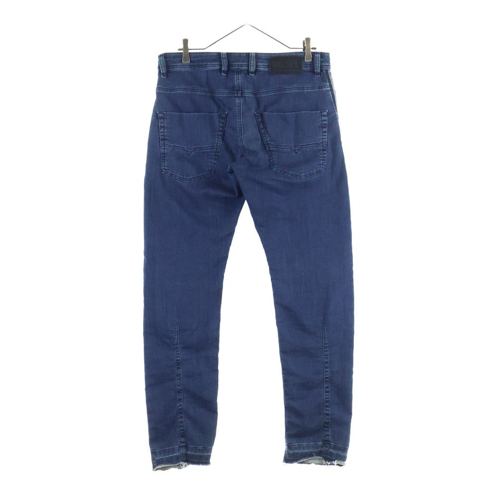 DIESEL(ディーゼル) KROOLEY 切替 デニムジョガーパンツ インディゴ 0870R