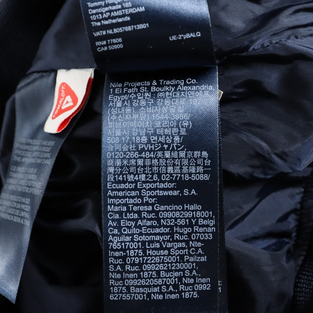 TOMMY HILFIGER(トミーヒルフィガー) フーディー ダウンジャケット シルバー