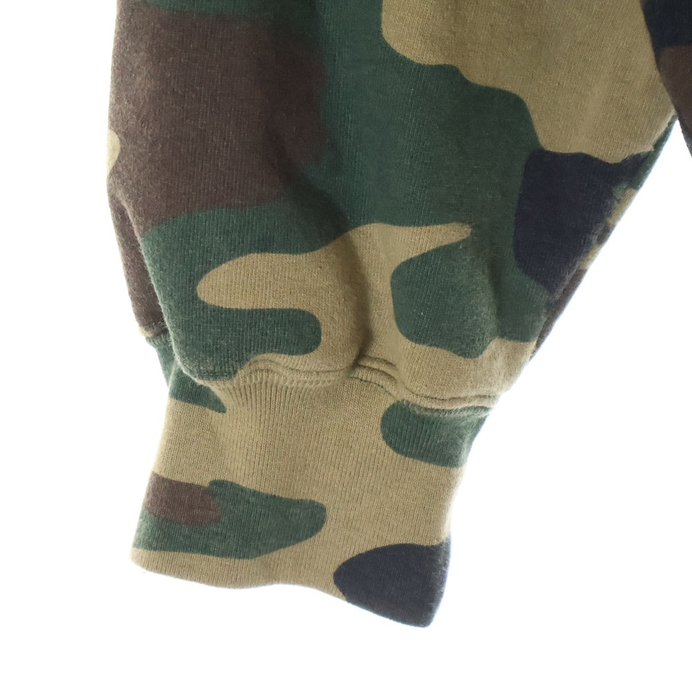 SUPREME(シュプリーム) 24AW Small Box Zip Up Hooded Sweatshirt Woodland Camoジップアップスウェットパーカー 迷彩柄