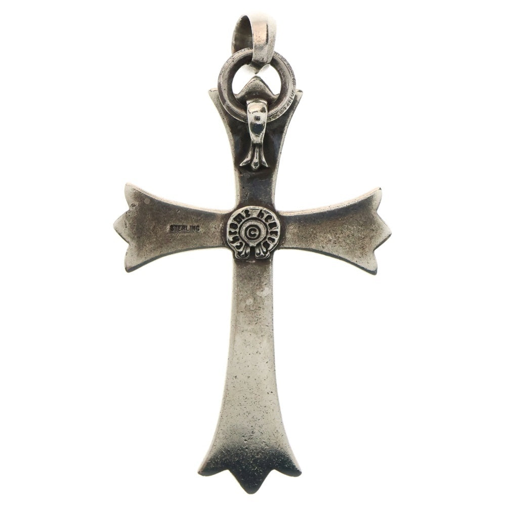 CHROME HEARTS(クロムハーツ) CH CRS LG W/BALE Wベイル ラージCHクロスペンダントトップ シルバー BCA215