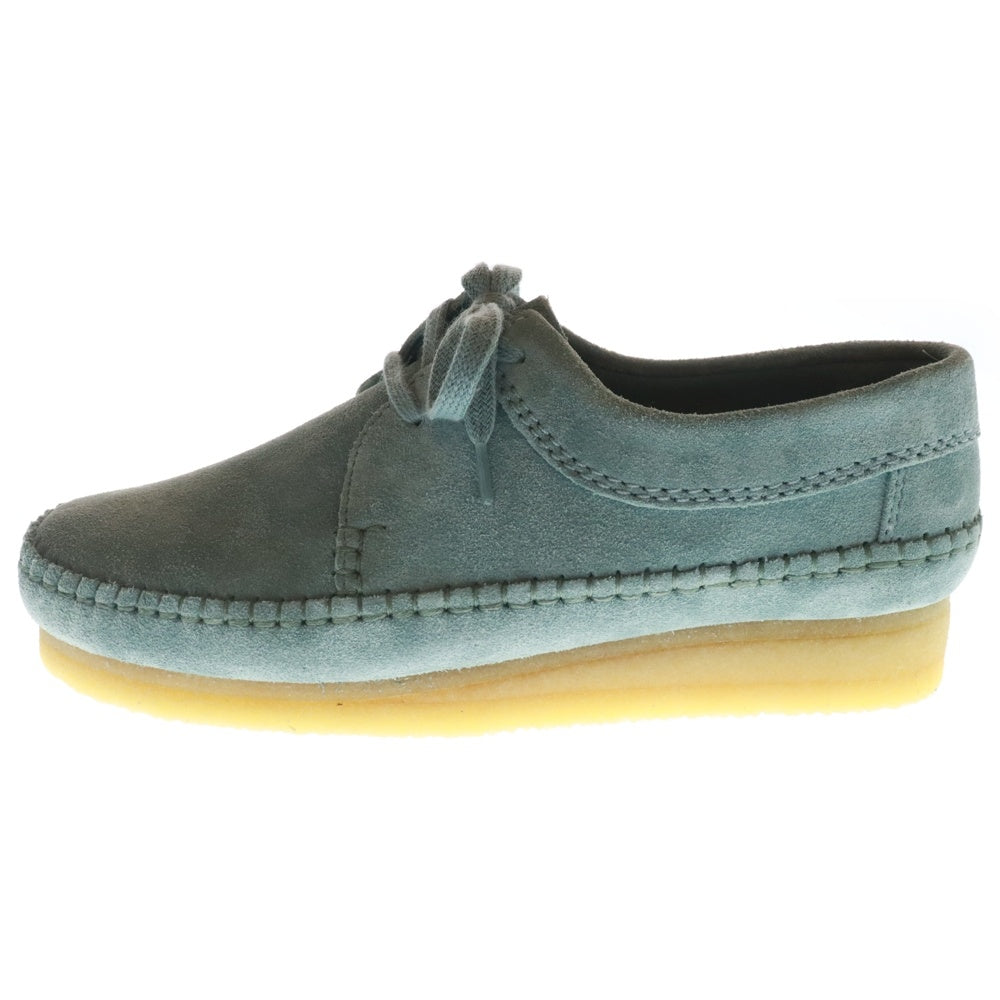 Clarks(クラークス) Wallabee Weaver Suede ウィーバースウェード ローカット スニーカー ライトブルー 60814029
