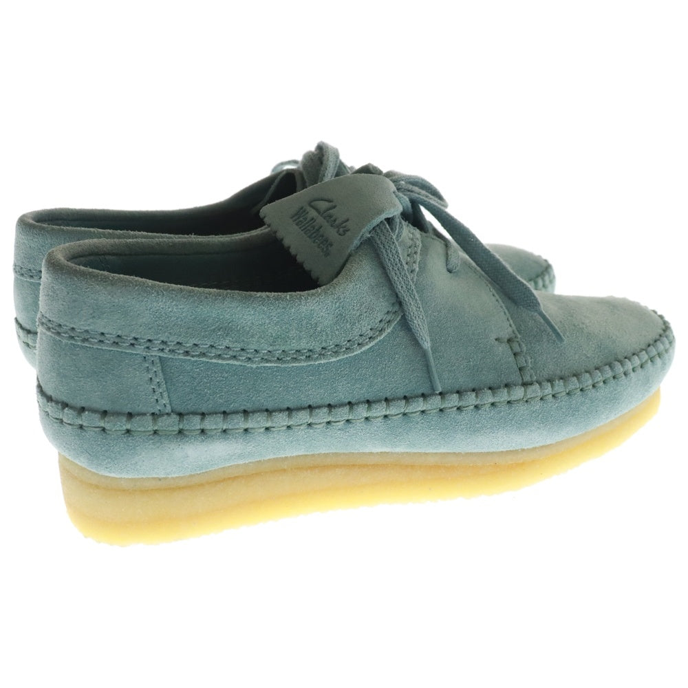 Clarks(クラークス) Wallabee Weaver Suede ウィーバースウェード ローカット スニーカー ライトブルー 60814029
