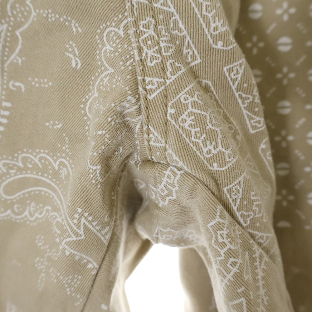 SUPREME(シュプリーム) 20SS Paisley Grid Chino Pant ペイズリーグリッドチノパンツ ワークパンツ ベージュ