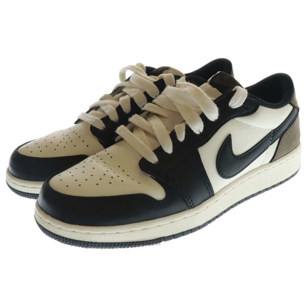 NIKE(ナイキ) AIR JORDAN 1 RETRO LOW OG GS MOCHA エアジョーダン1モカ ローカットスニーカー レディース US6Y/24cm CZ0858-102