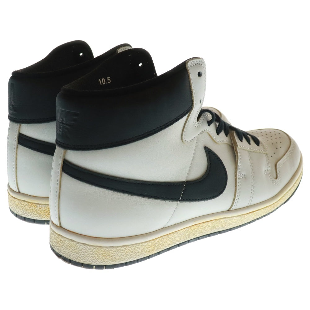 NIKE(ナイキ) A Ma Maniere x Jordan Air Ship SP Summit White/Black xアママニエール ジョーダンシップ ハイカットスニーカー ホワイト/ブラック US10.5/28.5cm DX4976 100