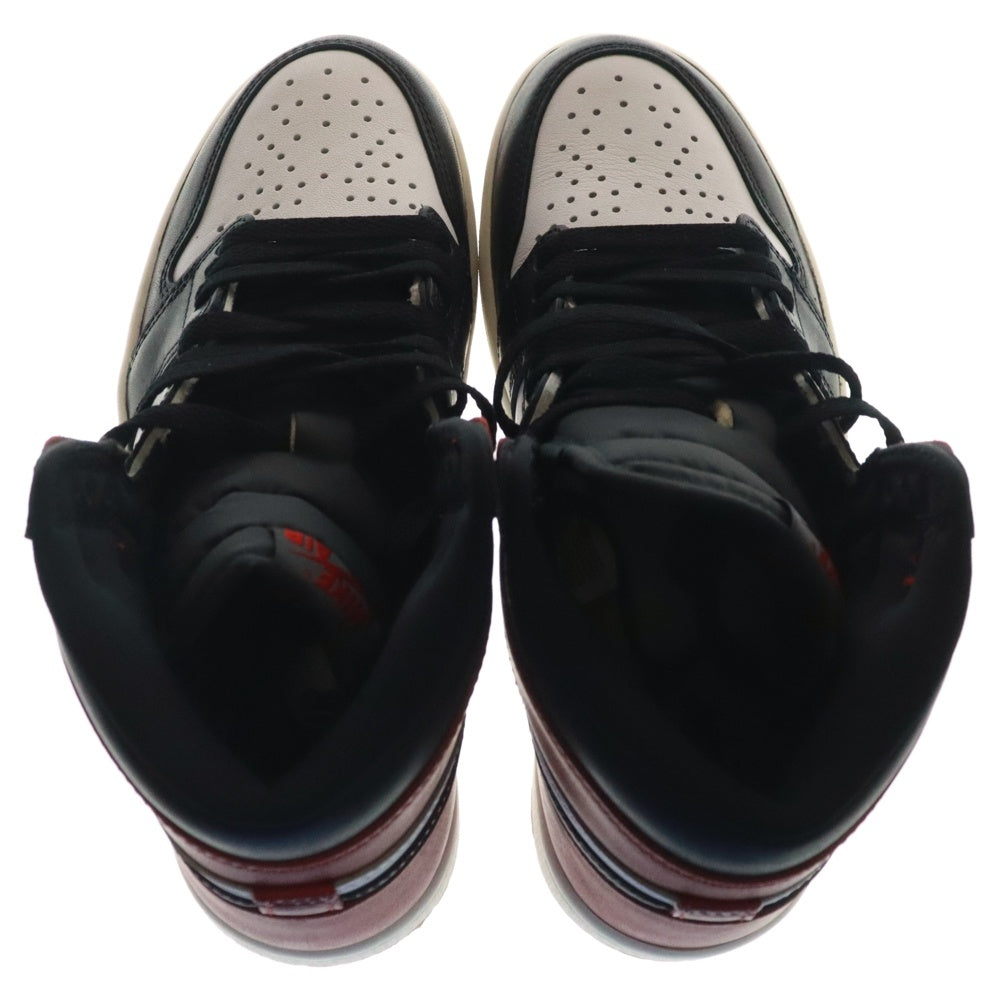 NIKE(ナイキ) AIR JORDAN 1 RETRO HIGH OG BLACK TOE REIMAGINED エアジョーダン1 ブラックトゥ リイマジンド ハイカットスニーカー つま黒 DZ5485-106