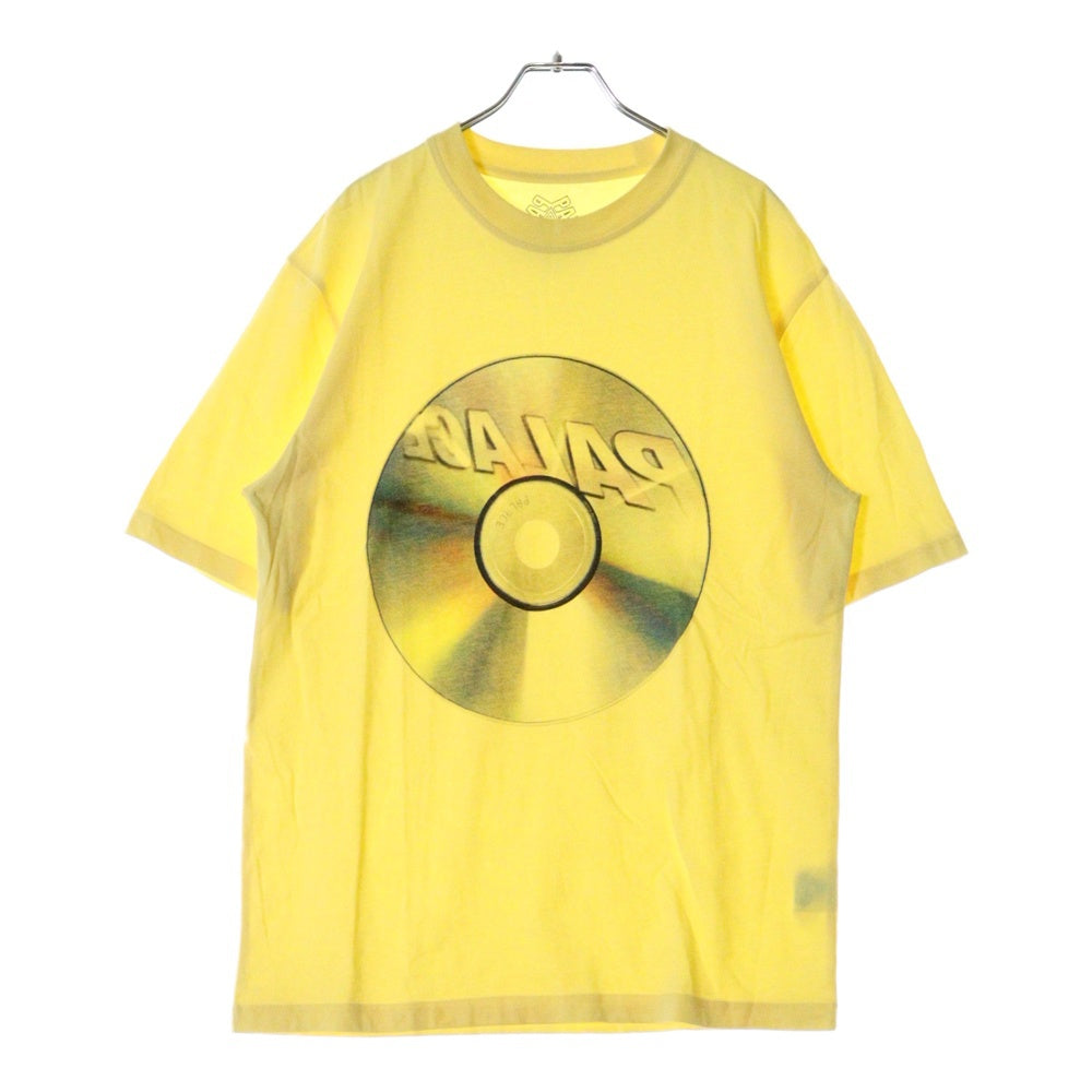 Palace Skateboards(パレススケートボーズ) 18SS CD T-SHIRT CDロゴプリント半袖Tシャツ カットソー イエロー