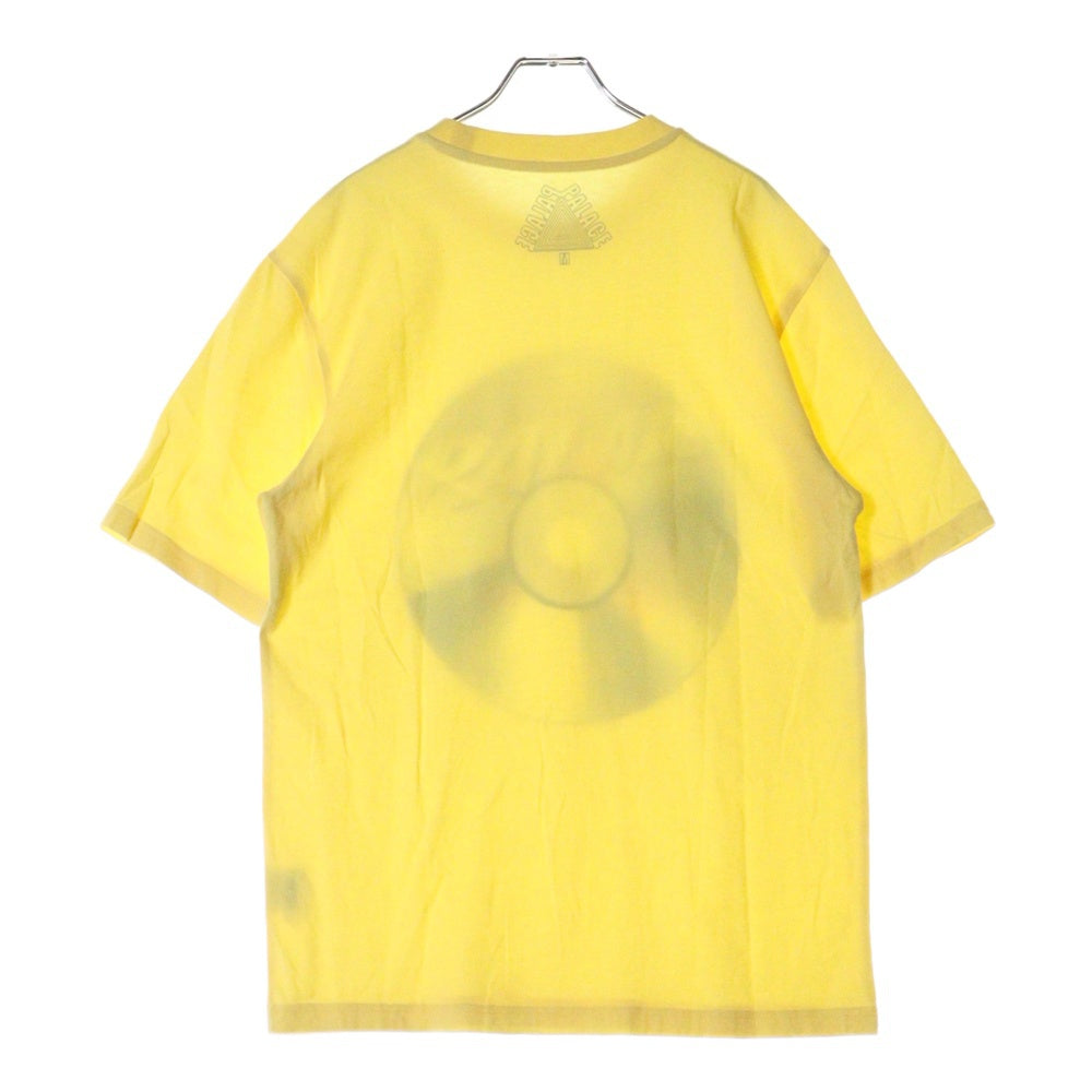 Palace Skateboards(パレススケートボーズ) 18SS CD T-SHIRT CDロゴプリント半袖Tシャツ カットソー イエロー