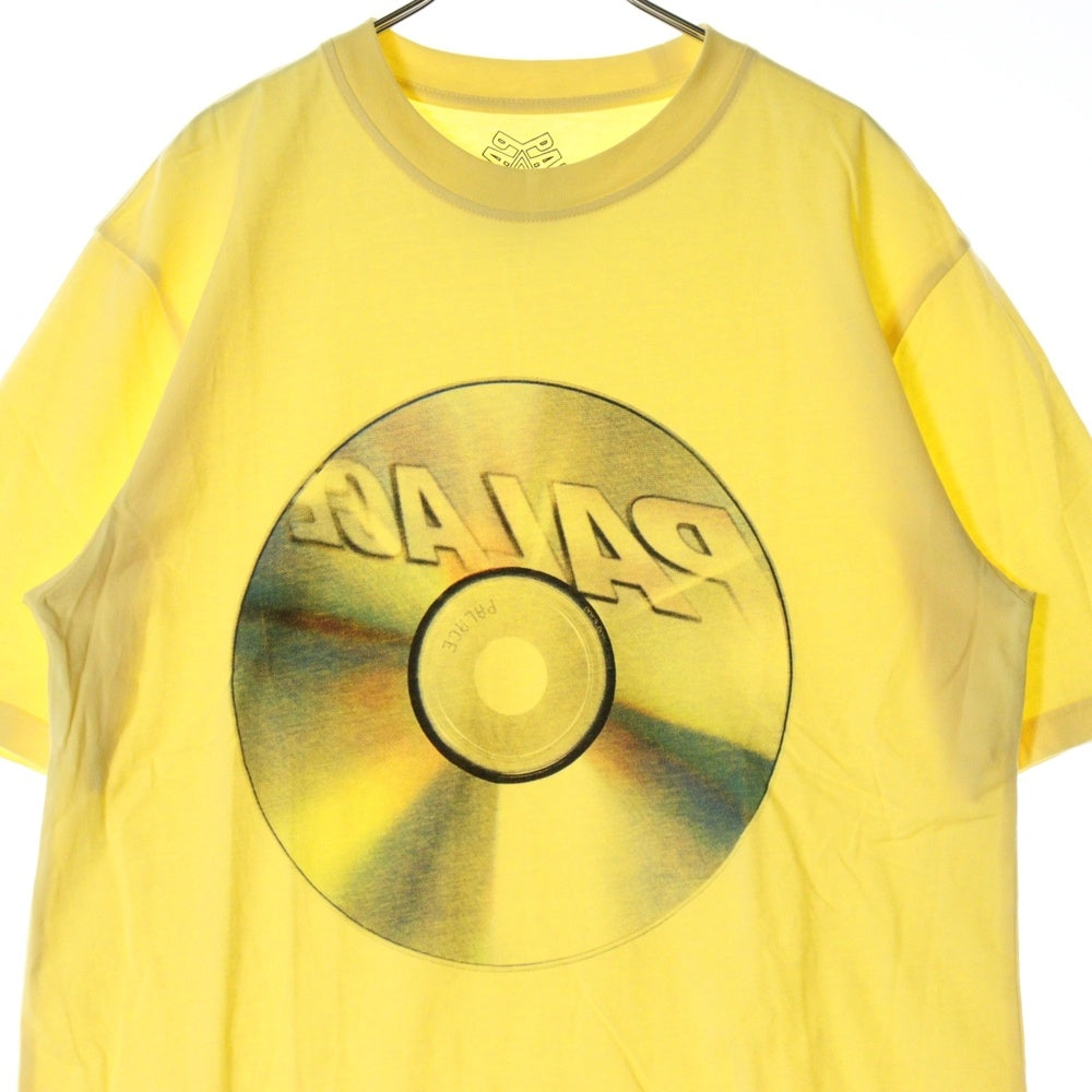 Palace Skateboards(パレススケートボーズ) 18SS CD T-SHIRT CDロゴプリント半袖Tシャツ カットソー イエロー