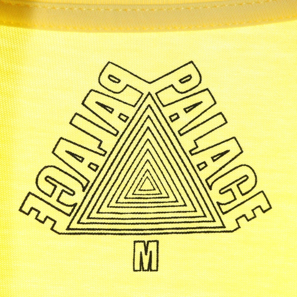 Palace Skateboards(パレススケートボーズ) 18SS CD T-SHIRT CDロゴプリント半袖Tシャツ カットソー イエロー