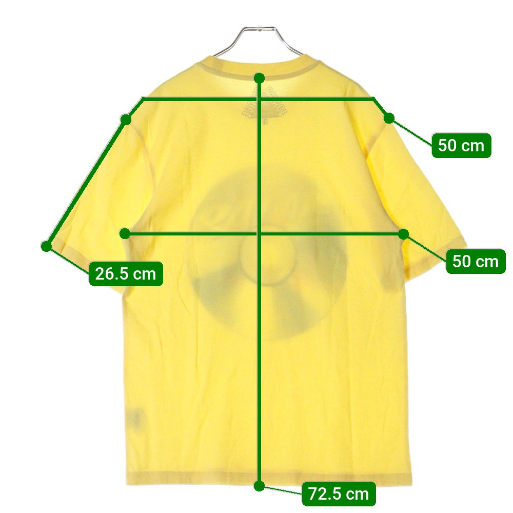 Palace Skateboards(パレススケートボーズ) 18SS CD T-SHIRT CDロゴプリント半袖Tシャツ カットソー イエロー