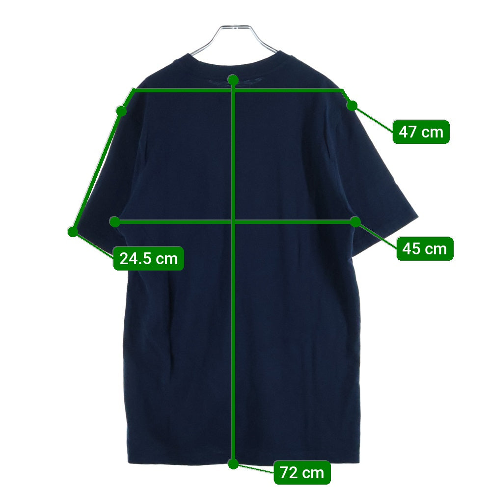 Palace Skateboards(パレススケートボーズ) 胸ポケット フロント ロゴプリント 半袖Tシャツカットソー ネイビー