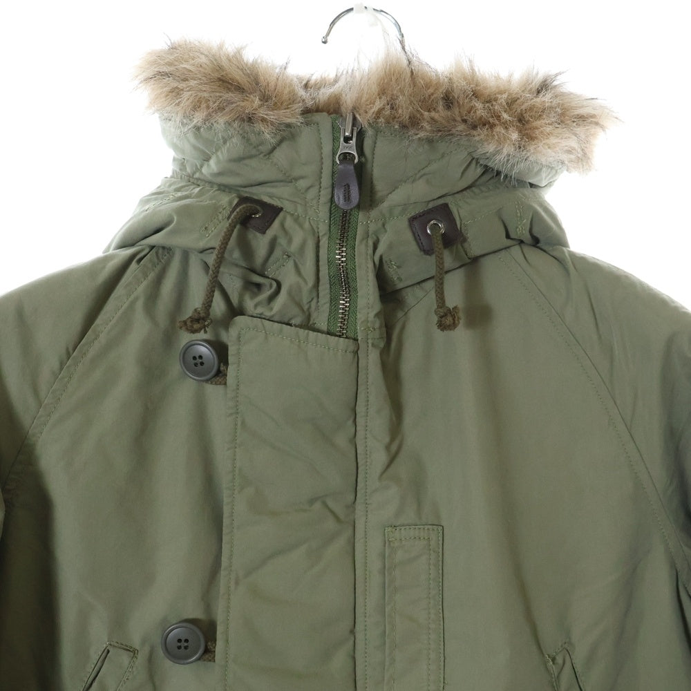 GOODENOUGH(グッドイナフ) ×ANOKA N-3B ファージャケット モッズコート カーキ ANK-JK042