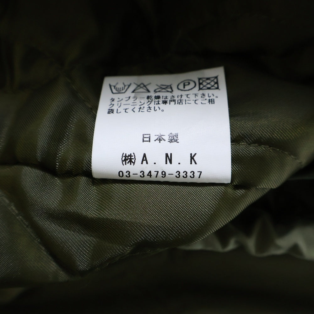 GOODENOUGH(グッドイナフ) ×ANOKA N-3B ファージャケット モッズコート カーキ ANK-JK042