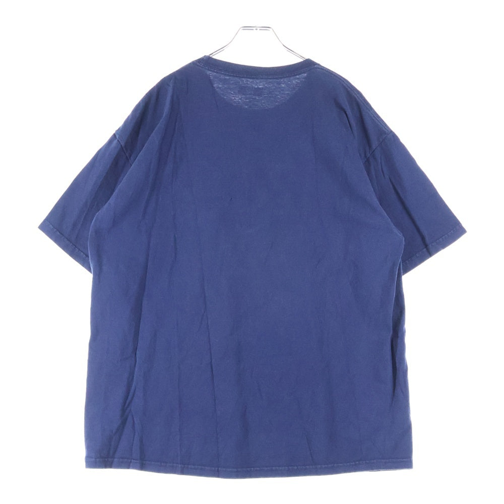 NFL(エヌエフエル) Denver Broncos デンバーブロンコス フロントロゴバッチ クルーネック 半袖Tシャツ ネイビー