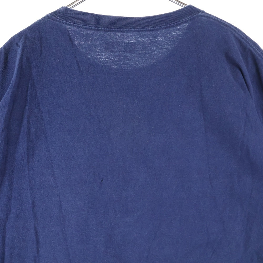 NFL(エヌエフエル) Denver Broncos デンバーブロンコス フロントロゴバッチ クルーネック 半袖Tシャツ ネイビー