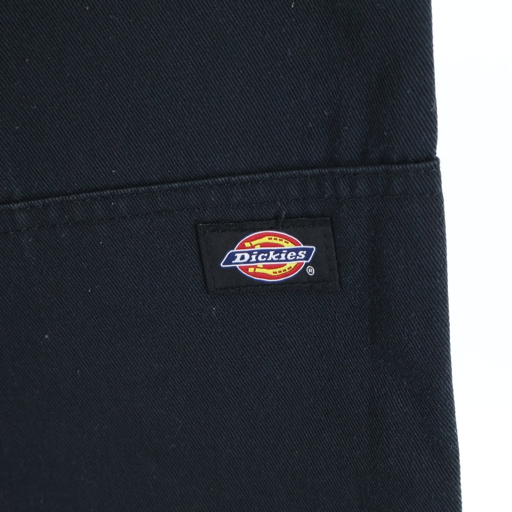 Dickies(ディッキーズ) Loose Fit パッチワーク ストレートパンツ チノパン ブラック