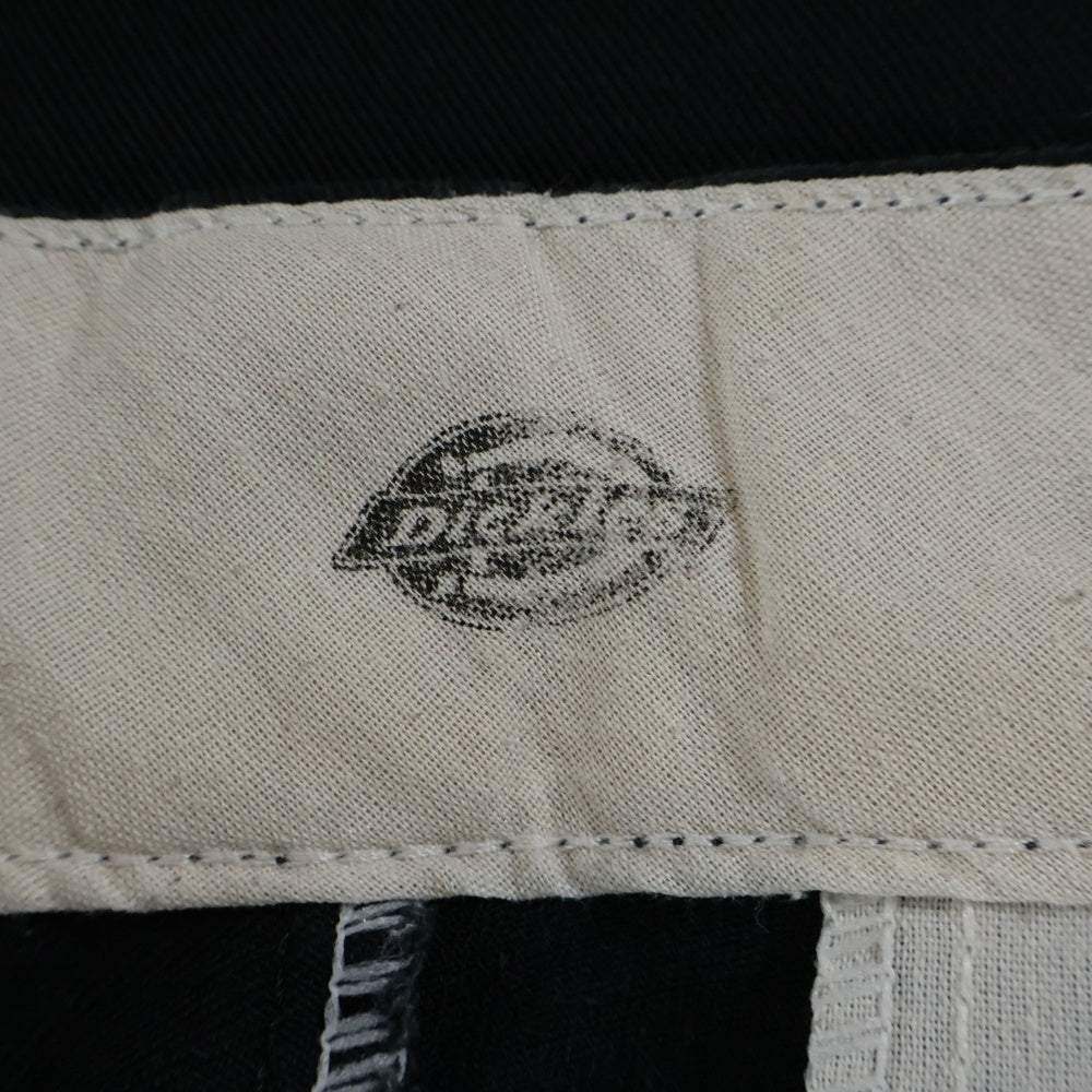 Dickies(ディッキーズ) Loose Fit パッチワーク ストレートパンツ チノパン ブラック