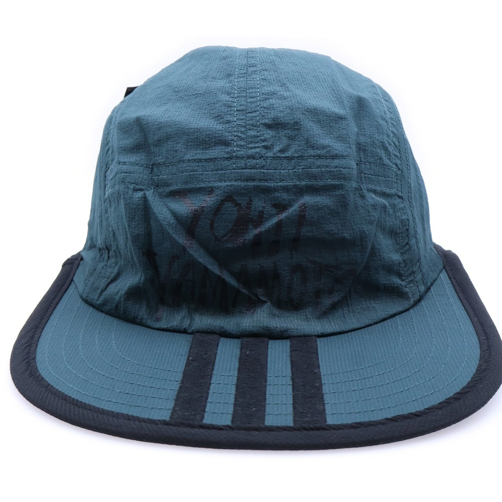 Y-3(ワイスリー) 19SS LOGO REVERSE CAP UNISEX ナイロン キャンプキャップ グリーン