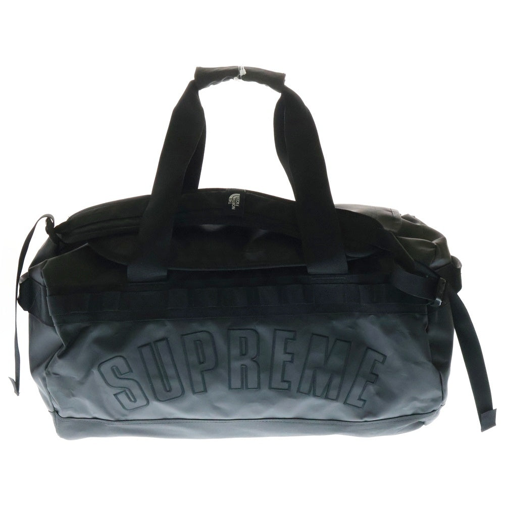 SUPREME(シュプリーム) 18SS Arc Logo Small Base Camp Duffle Bag アーチ ロゴ スモール キャンプ ダッフル バッグ ブラック NF0A3KZ6