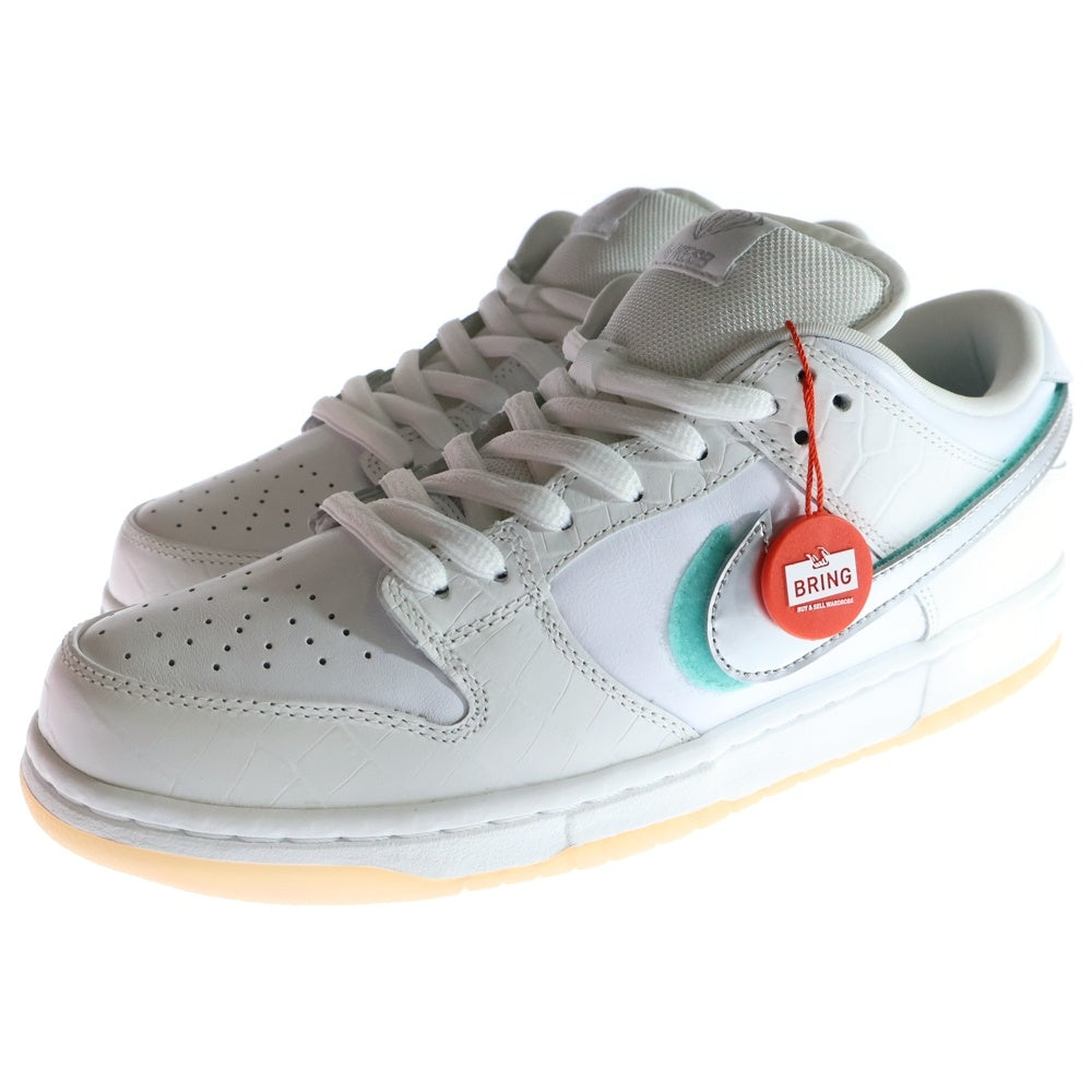 NIKE SB(ナイキエスビー) ×DIAMOND SUPPLY DUNK LOW PRO OG QS ダイヤモンドサプライ ダンク ローカットスニーカー ホワイト US10/28cm BV1310-100