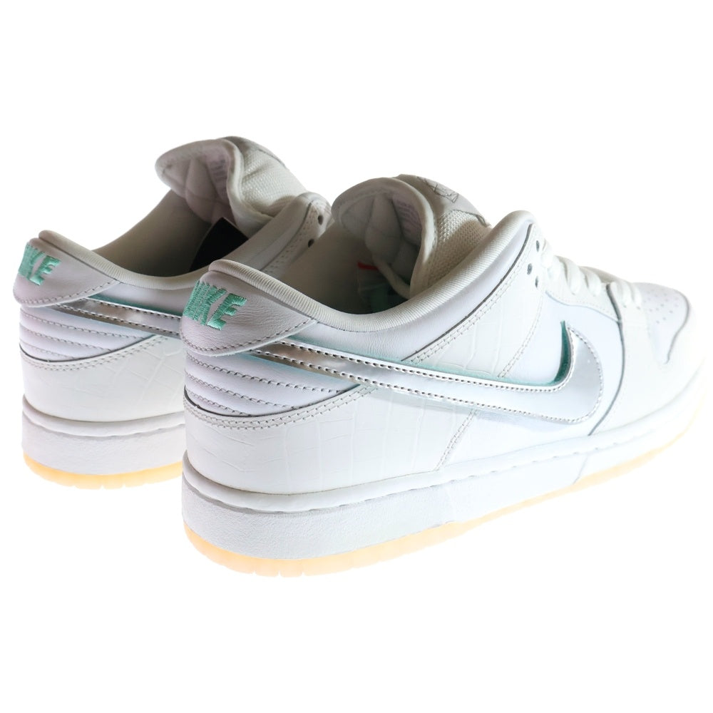 NIKE SB(ナイキエスビー) ×DIAMOND SUPPLY DUNK LOW PRO OG QS ダイヤモンドサプライ ダンク ローカットスニーカー ホワイト US10/28cm BV1310-100