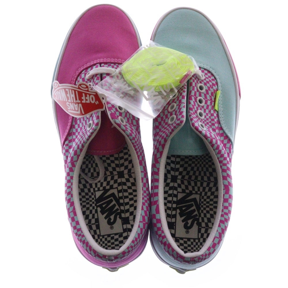 VANS(ヴァンズ) Era Size? Warped Check エラ サイズクエスチョン ワープド チェック ローカットスニーカー マルチ US10/28cm VN0A38FRTL61
