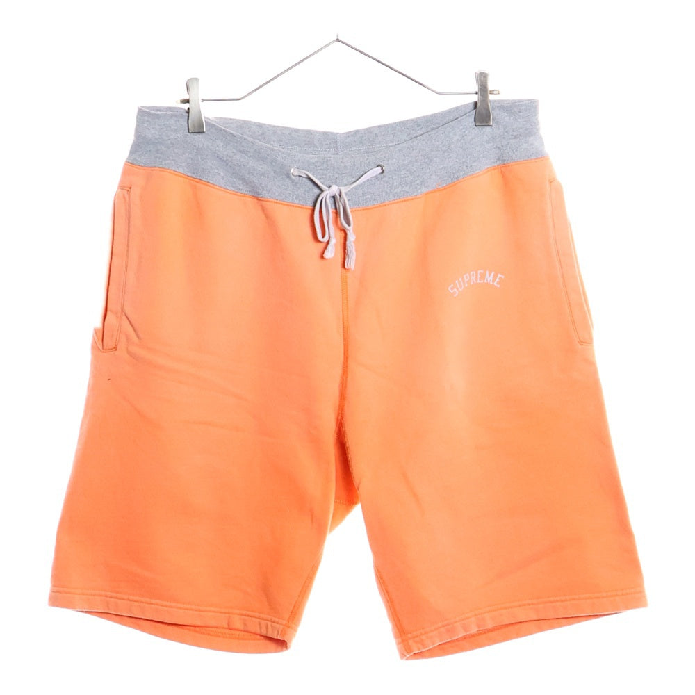 SUPREME(シュプリーム) Arc Logo Sweat Short アーチロゴ スウェット ショーツ ハーフパンツ オレンジ/グレー
