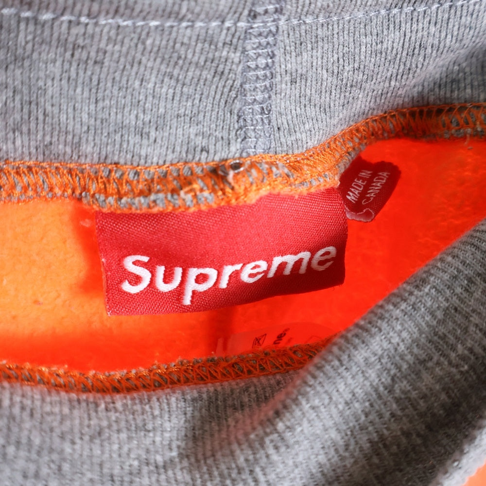 SUPREME(シュプリーム) Arc Logo Sweat Short アーチロゴ スウェット ショーツ ハーフパンツ オレンジ/グレー