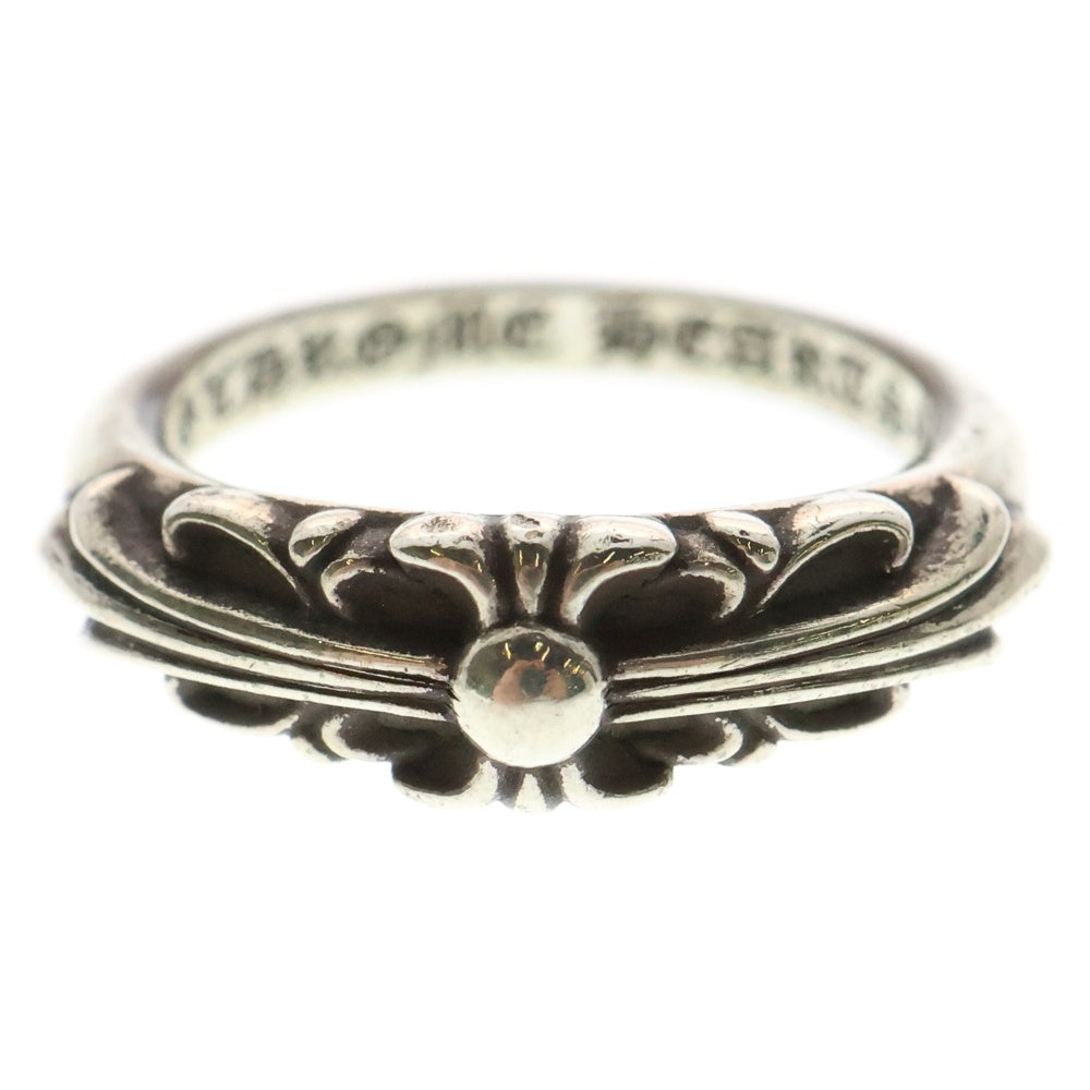 CHROME HEARTS(クロムハーツ) BABY CLASSIC ベイビークラシックフローラルクロスリング シルバー