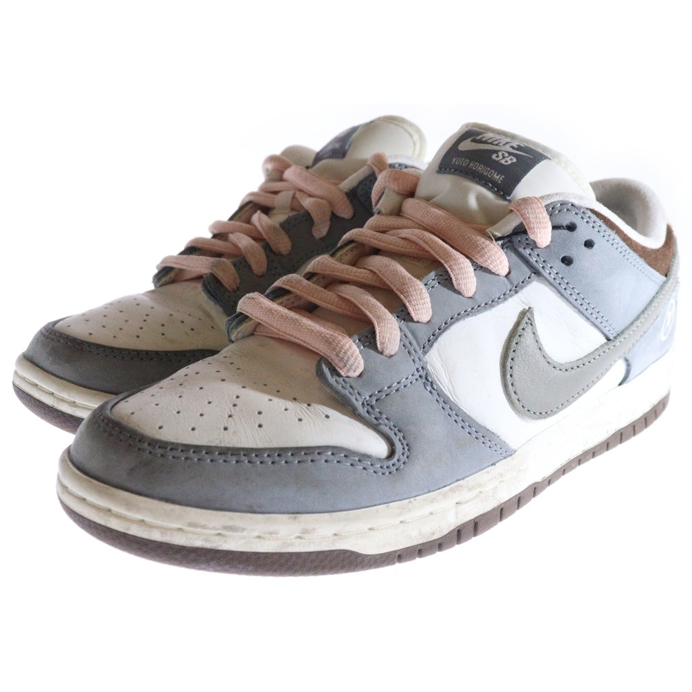 NIKE(ナイキ) ×YUTO HORIGOME DUNK LOW PRO 堀米 雄斗 ダンク プロ ローカットスニーカー グレー/ホワイト US8/26cm FQ1180-001
