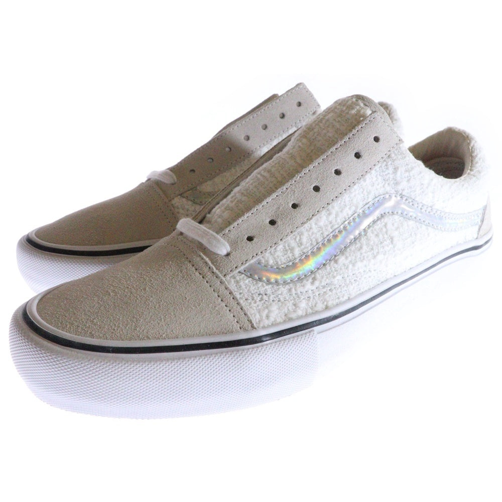 SUPREME(シュプリーム) 16SS × VANS Iridescent Old Skool Pro バンズ イリデセント オールドスクール プロ ローカットスニーカー ホワイト US10/28cm VN000ZD4JIO
